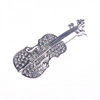 Брошь скрипка Брошь скрипка