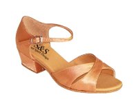 Туфли для девочек из сатина Alice-B Туфли для девочек из сатина Alice-B